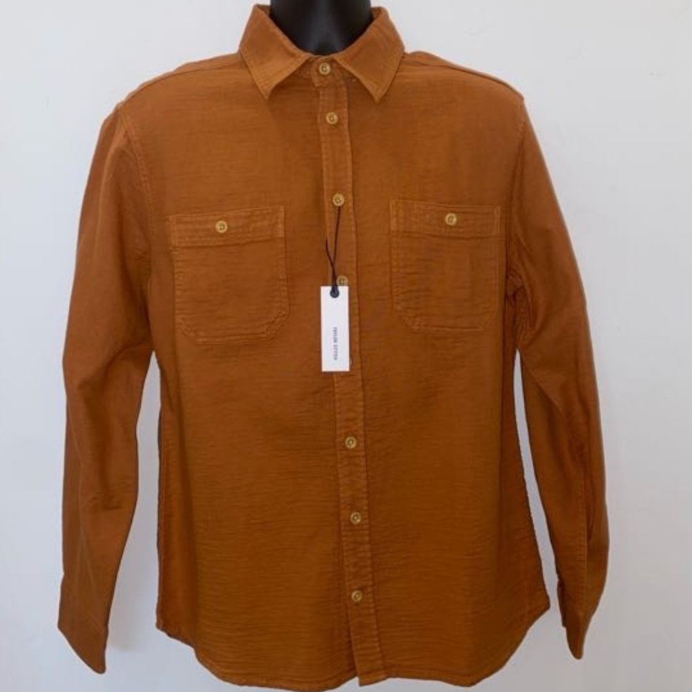Taylor Stitch Utility Shirt | Russet Double Cloth | Size M | NWT